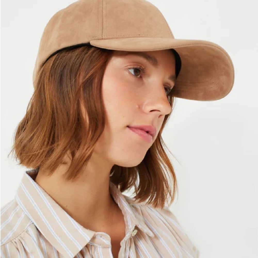 Wyeth Tan Suede women’s baseball hat